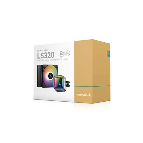 Deepcool | LS320 A-RGB | CPU Liquid Cooler | Black | Intel, AMD - 5